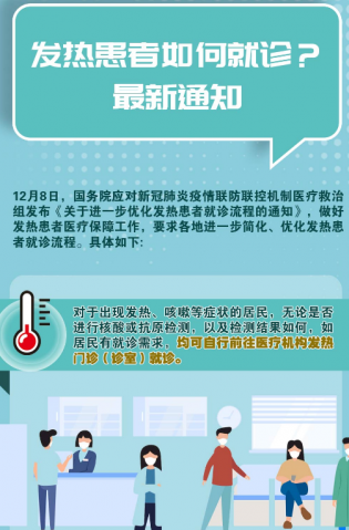 發(fā)熱患者如何就診？最新通知